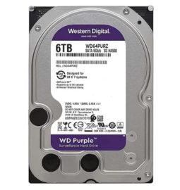 Hard disk 6TB SATA6 Western Digital Caviar 256MB WD64PURZ Purple